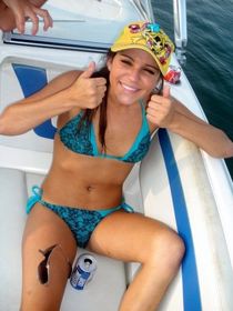 Female escort ad in